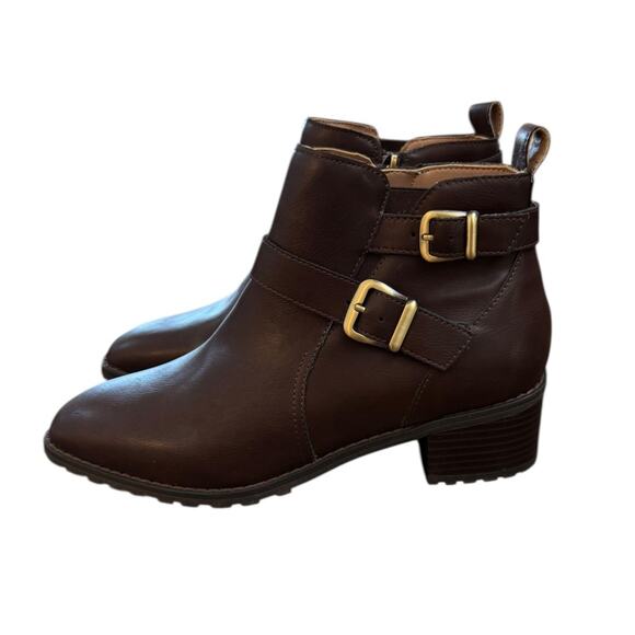 NWOT Blondo Shantel Waterproof Brown Ankle Boots – Sz 9.5M - Picture 5 of 12